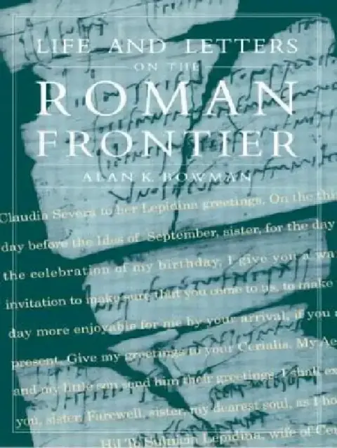 Cover of Life and Letters from the Roman Frontier