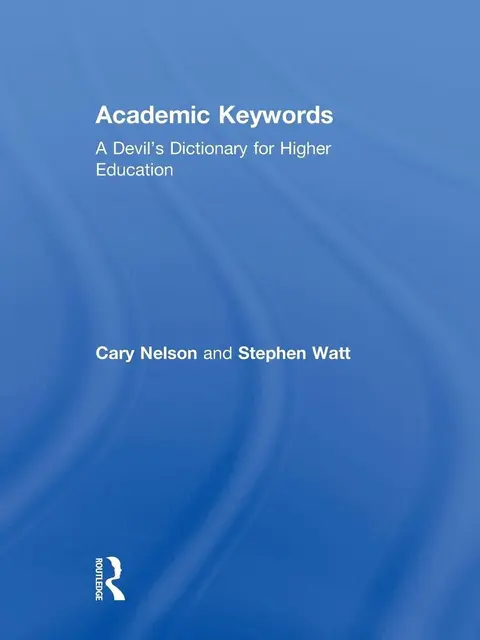Cover of Academic Keywords
