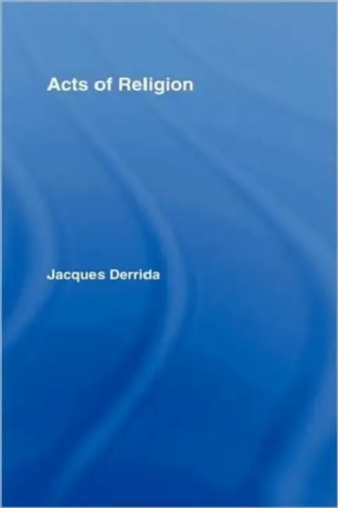 Cover of Acts of Religion