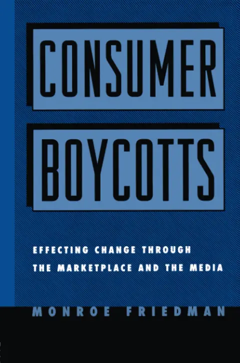 Cover of Consumer Boycotts