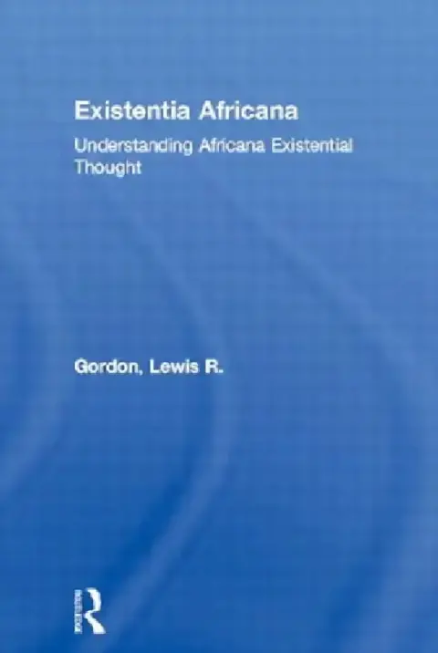 Cover of Existentia Africana