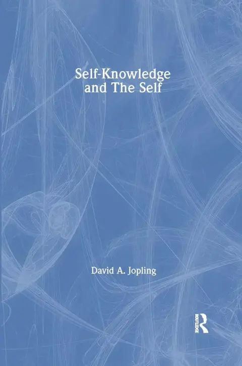 Cover of Self-Knowledge and the Self