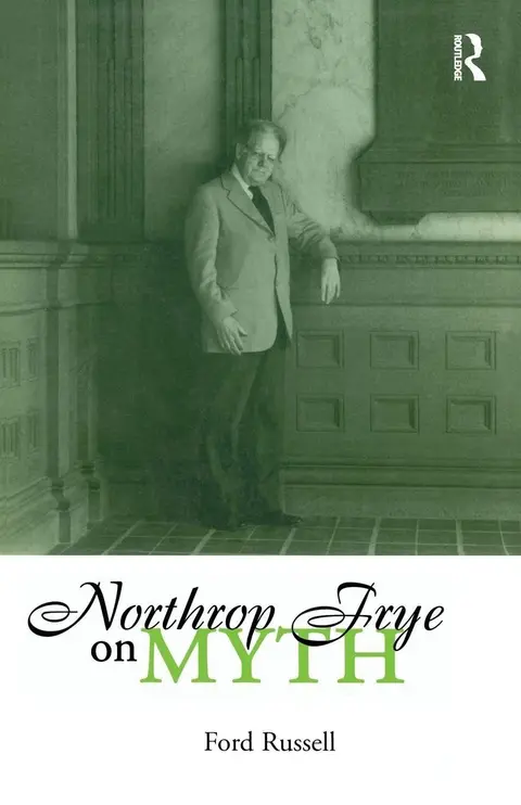 Cover of Northrop Frye on Myth