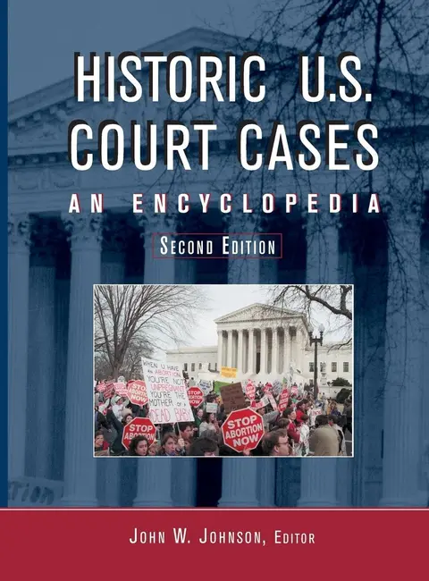 Cover of Historic U.S. Court Cases