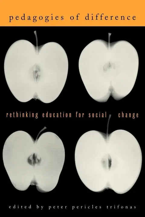 Cover of Pedagogies of Difference