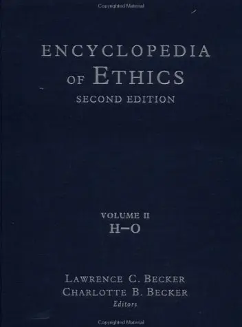 Cover of Encyclopedia of Ethics