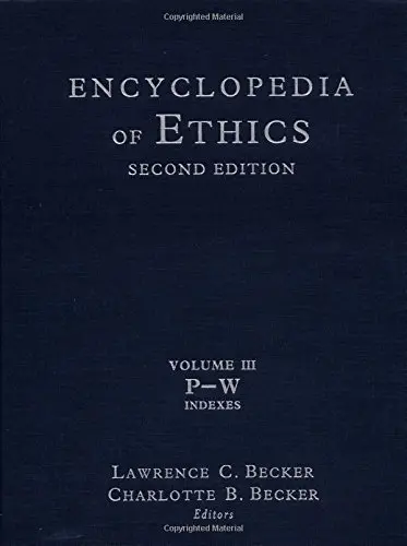 Cover of Encyclopedia of Ethics