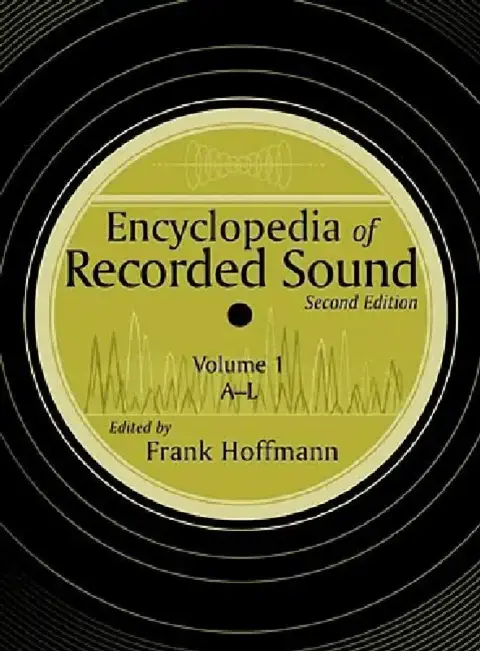 Cover of Encyclopedia of Recorded Sound