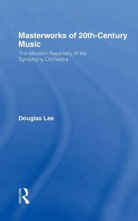 Cover of Masterworks of 20th-Century Music