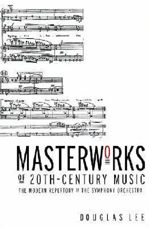 Cover of Masterworks of 20th-Century Music