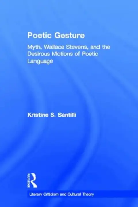 Cover of Poetic Gesture