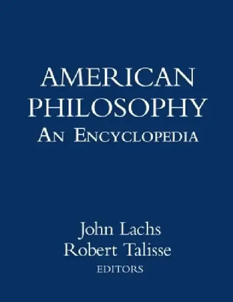 Cover of American Philosophy