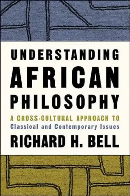 Cover of Understanding African Philosophy