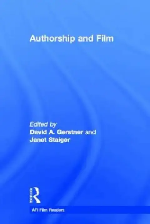 Cover of Authorship and Film