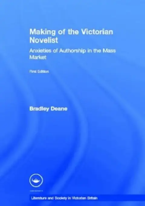 Cover of Making of the Victorian Novelist