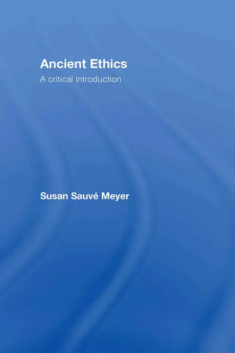 Cover of Ancient Ethics