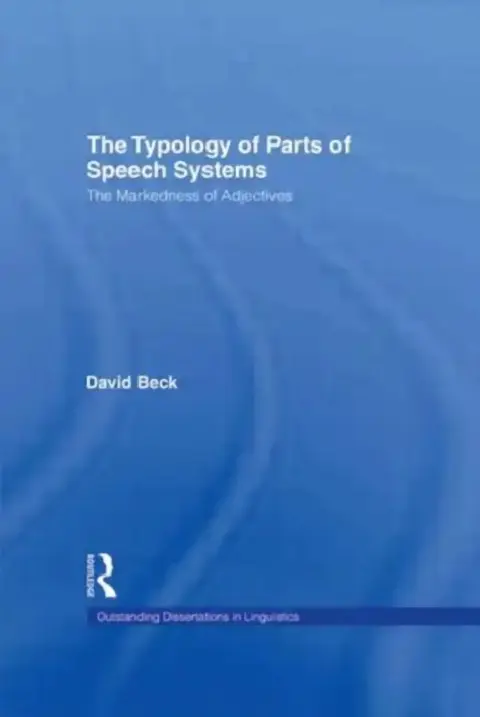 Cover of The Typology of Parts of Speech Systems