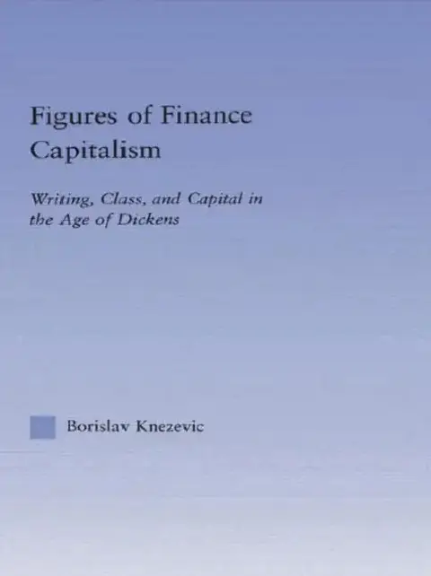 Cover of Figures of Finance Capitalism