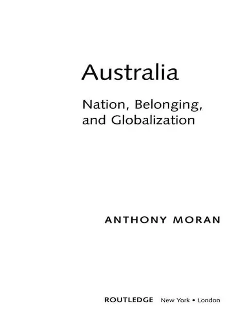 Cover of Australia