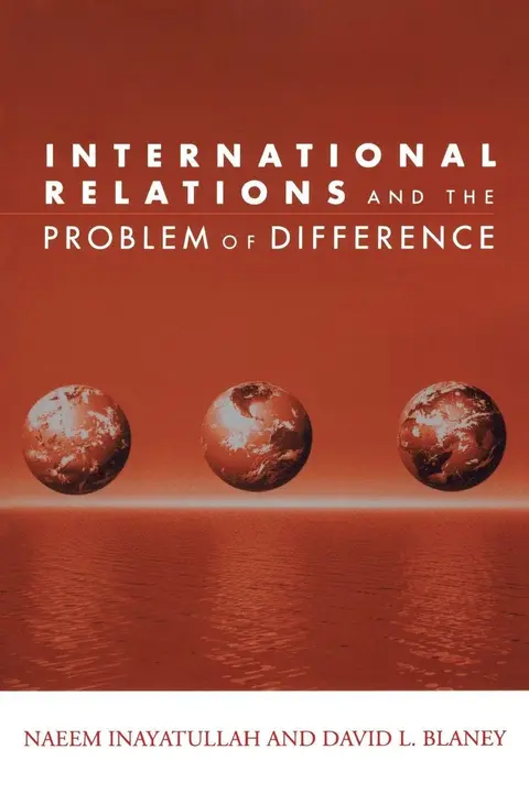 Cover of International Relations and the Problem of Difference