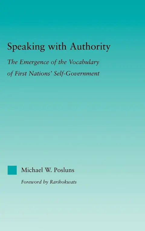 Cover of Speaking with Authority