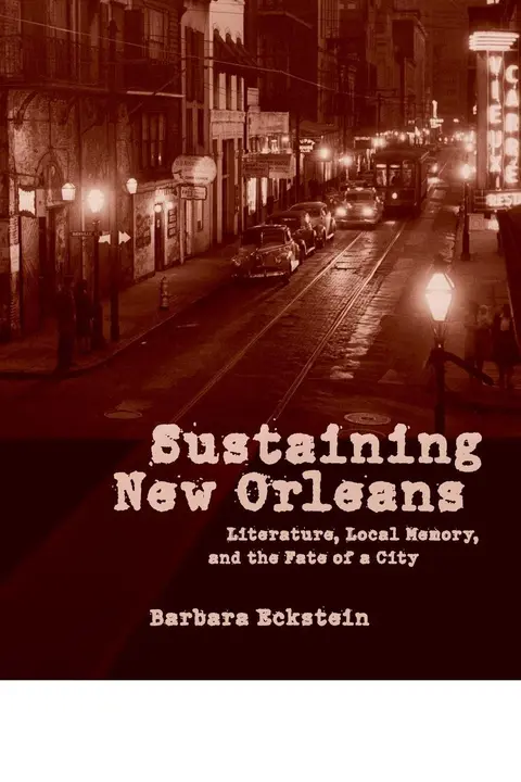 Cover of Sustaining New Orleans