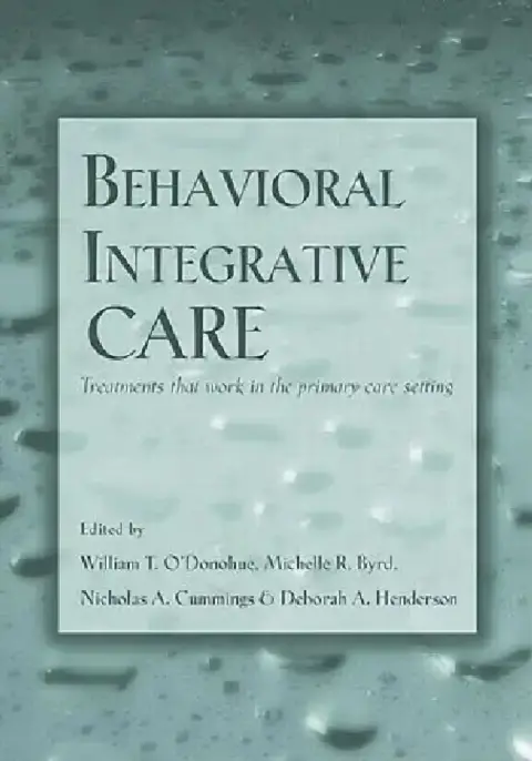 Cover of Behavioral Integrative Care