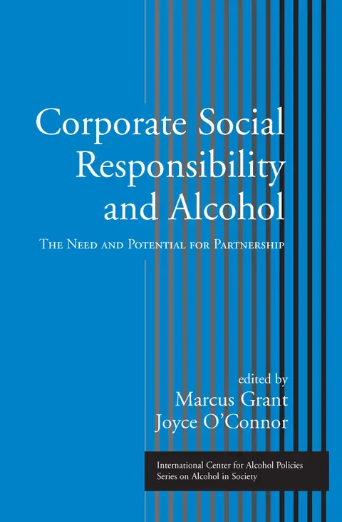Cover of Corporate Social Responsibility and Alcohol