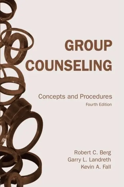 Cover of Group Counseling, fourth edition