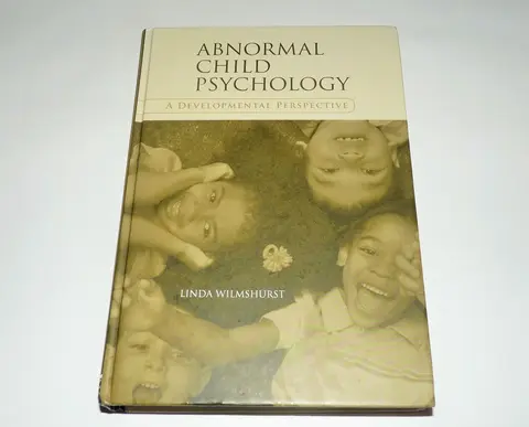 Cover of Abnormal Child Psychology