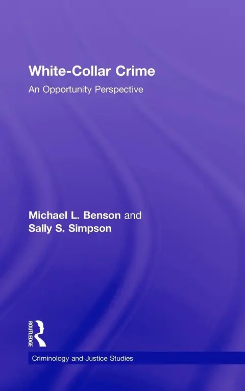 Cover of White Collar Crime