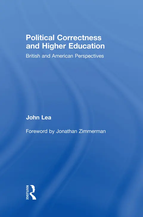 Cover of Political Correctness and Higher Education