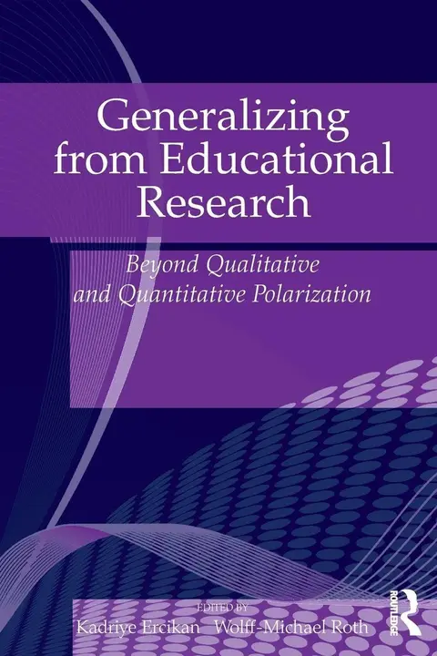 Cover of Generalizing from Educational Research