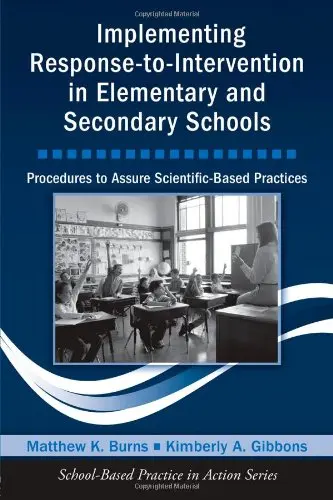 Cover of Implementing Response-to-Intervention in Elementary and Secondary Schools
