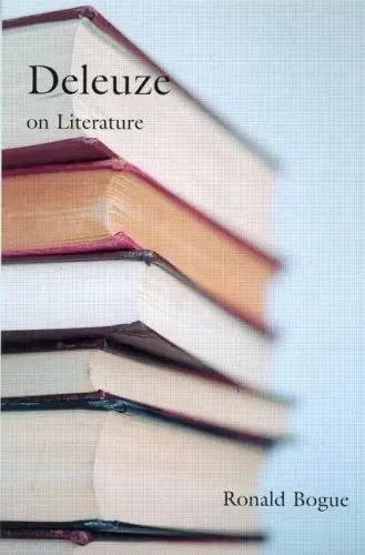 Cover of Deleuze on Literature