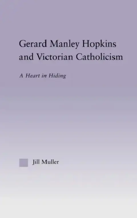 Cover of Gerard Manley Hopkins and Victorian Catholicism