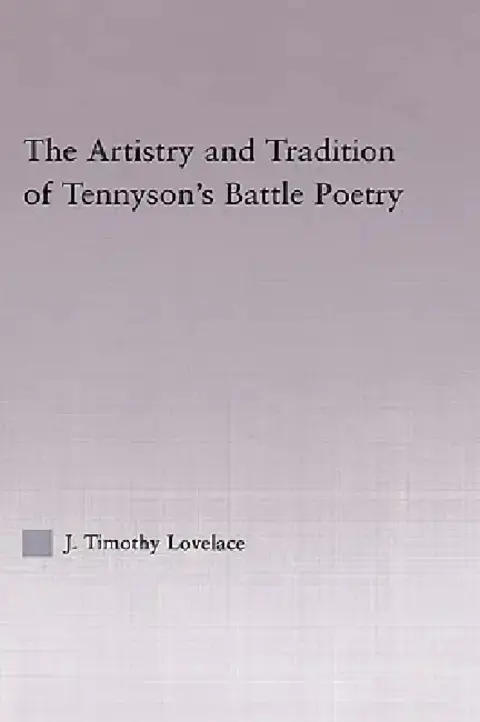 Cover of The Artistry and Tradition of Tennyson's Battle Poetry