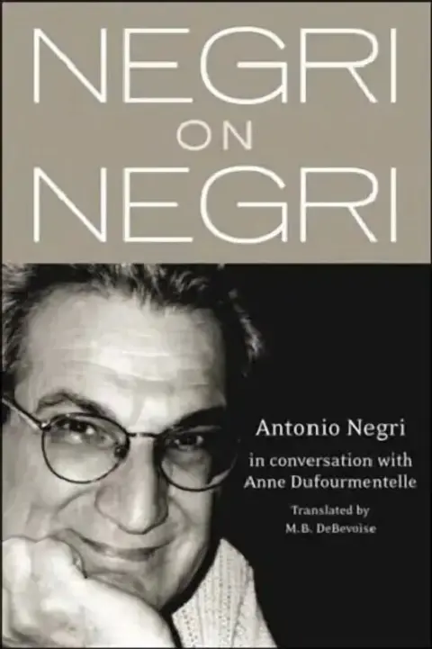 Cover of Negri on Negri