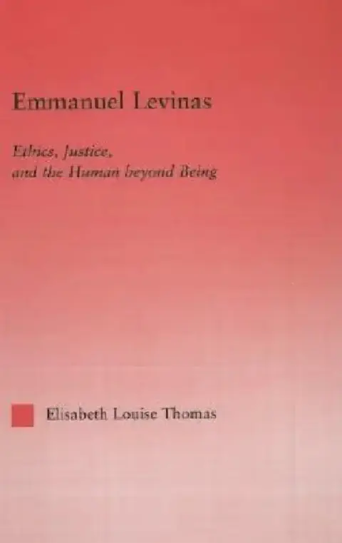 Cover of Emmanuel Levinas