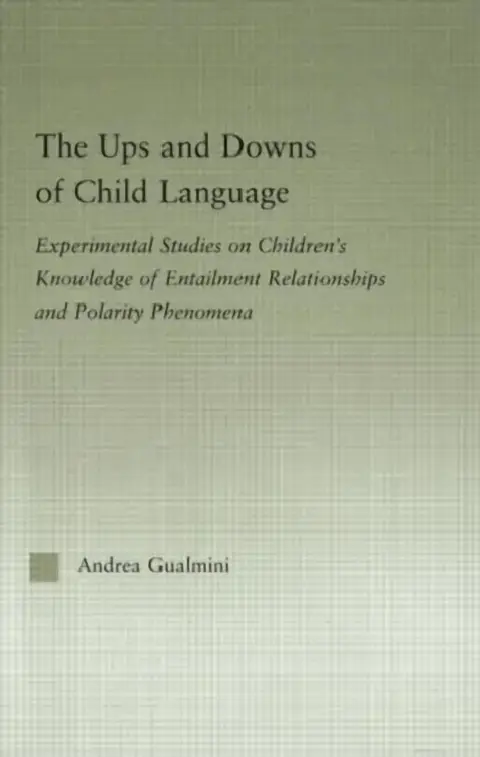 Cover of The Ups and Downs of Child Language