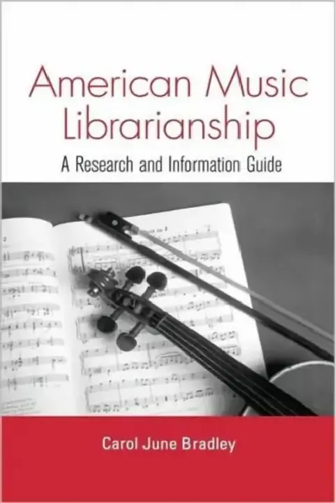 Cover of American Music Librarianship