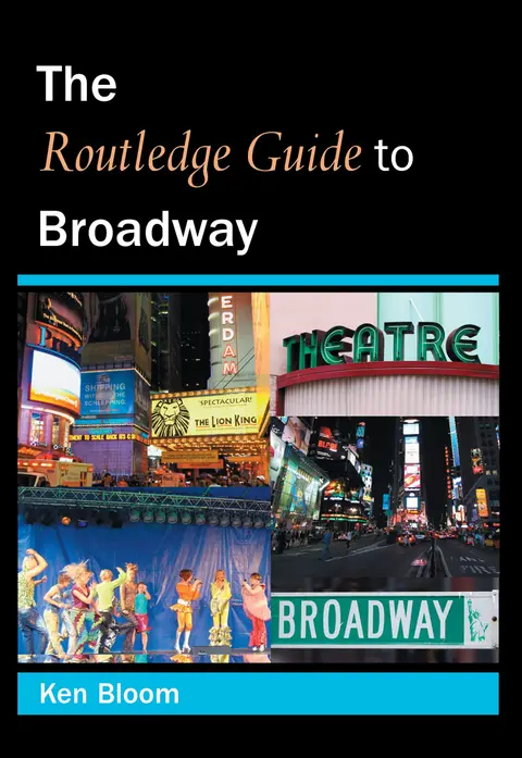 Cover of The Routledge Guide to Broadway