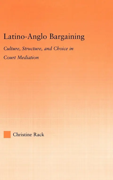 Cover of Latino-Anglo Bargaining
