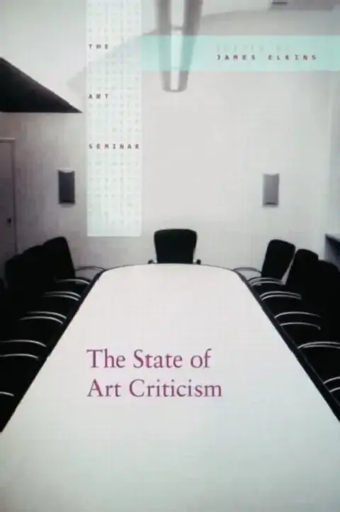 Cover of The State of Art Criticism