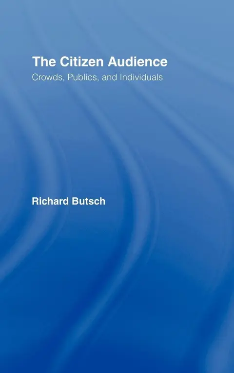 Cover of The Citizen Audience