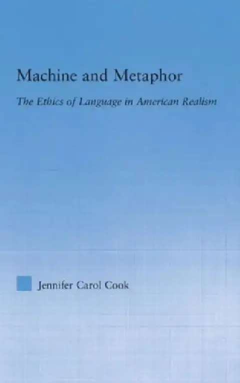 Cover of Machine and Metaphor