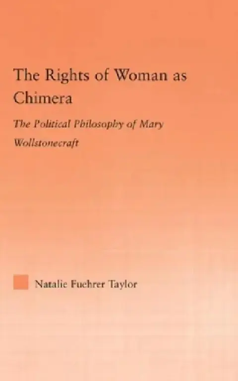 Cover of The Rights of Woman as Chimera