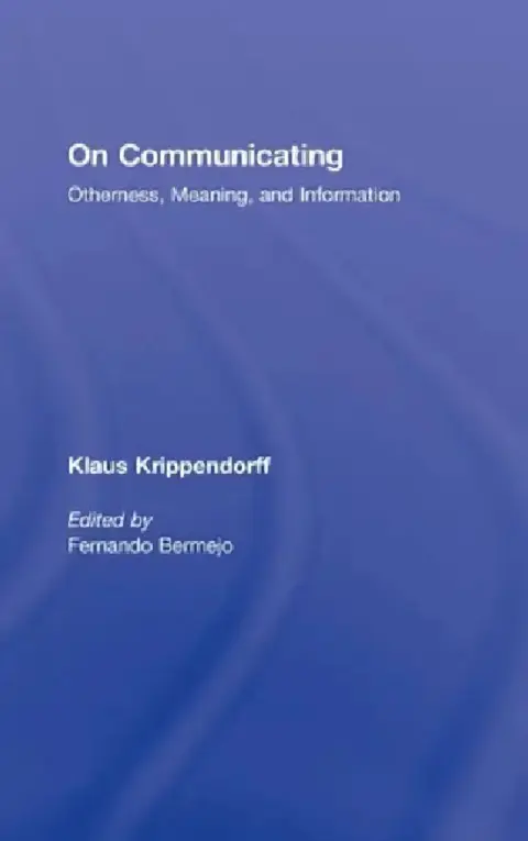 Cover of On Communicating