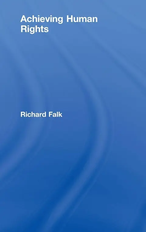 Cover of Achieving Human Rights