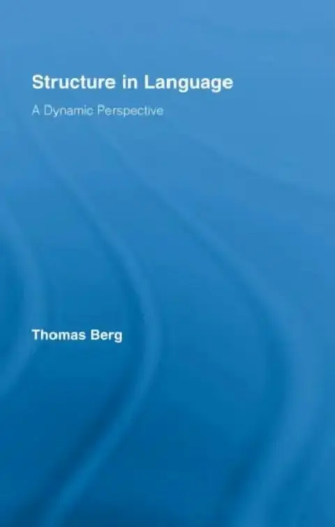 Cover of Structure in Language